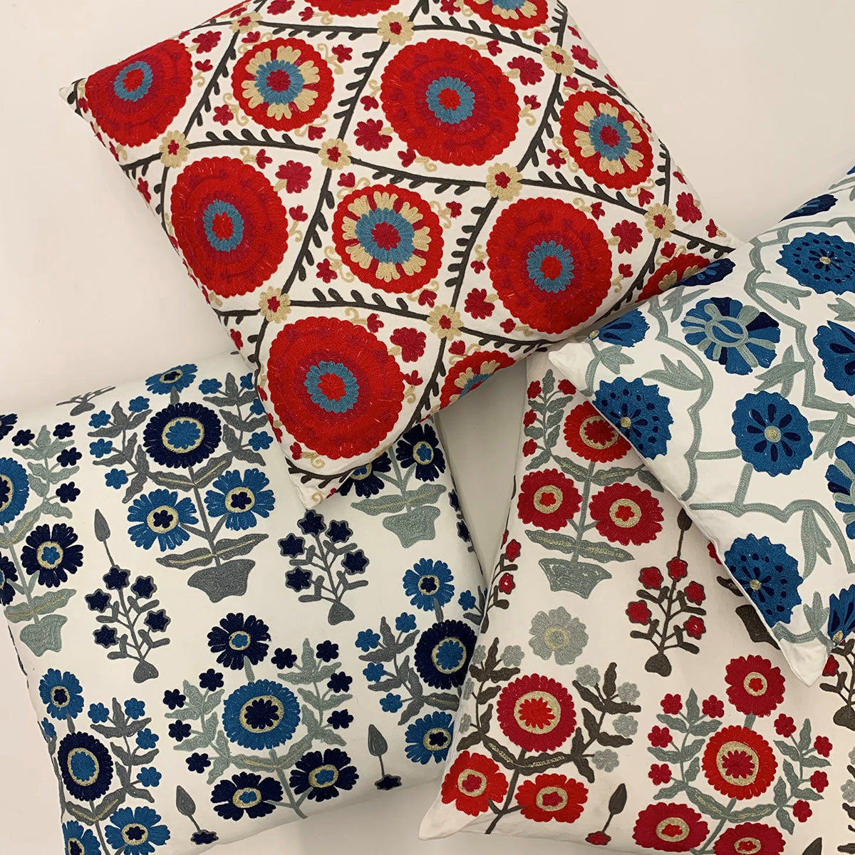 Embroidered designer cushions
