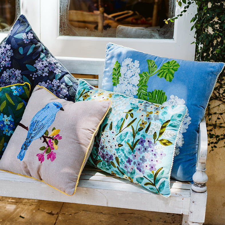 Velvet Cushions | Floral