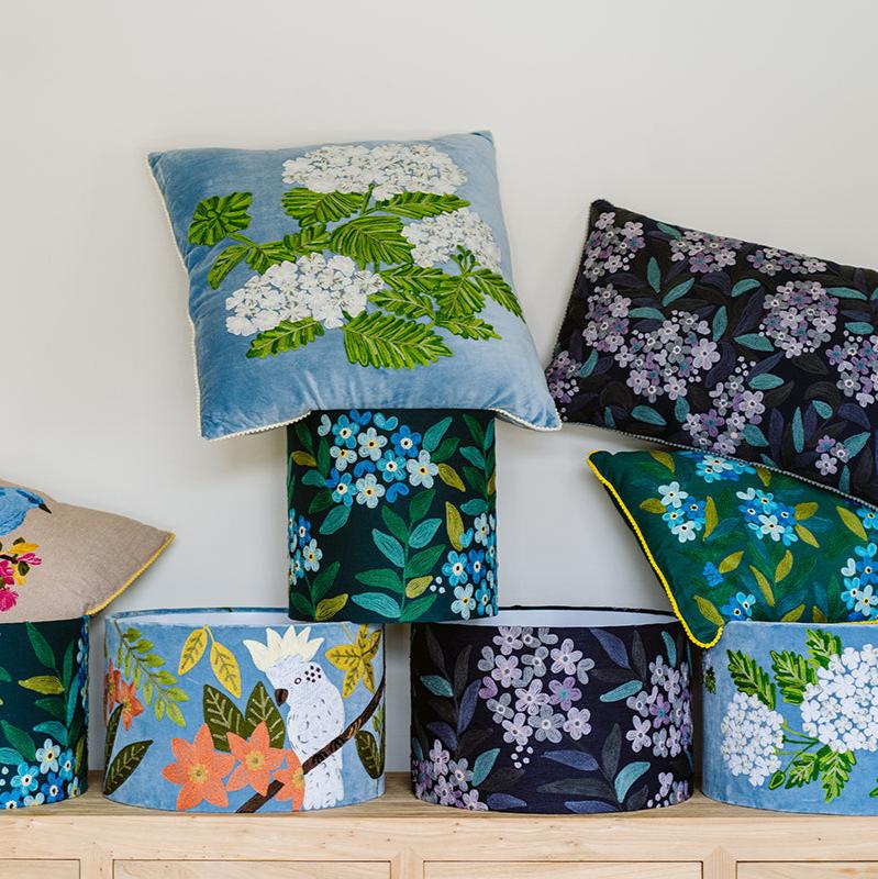 Velvet Cushions | Floral