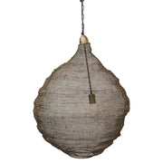 Crochet Lamp - Teardrop - Matt Gold