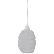 Crochet Lamp - Mini Ball - White