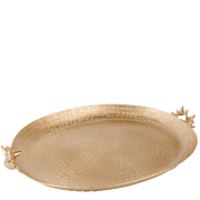 Aluminium Platter - Large - Matt Gold