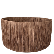 Drum Shade - Raffia Large - Coffee