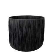 Drum Shade - Raffia Extra Small - Black