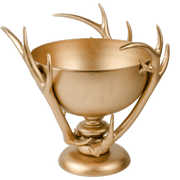 Swirling Antler Ice Bucket - Matt Gold