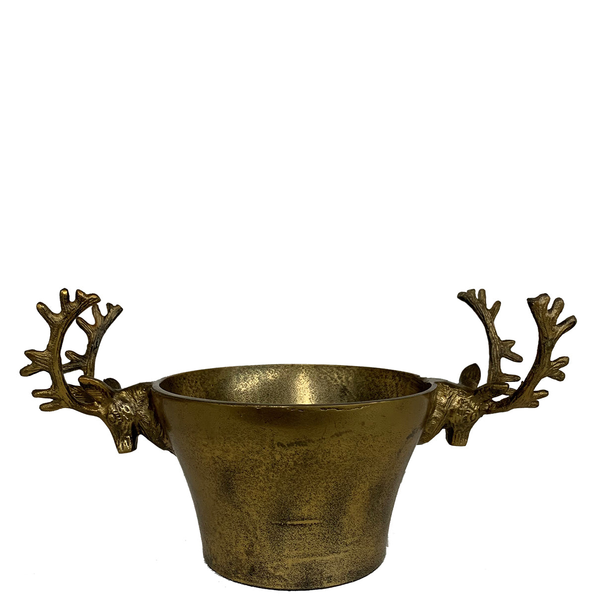 Reindeer Bowl - Small - Raw Antique Gold