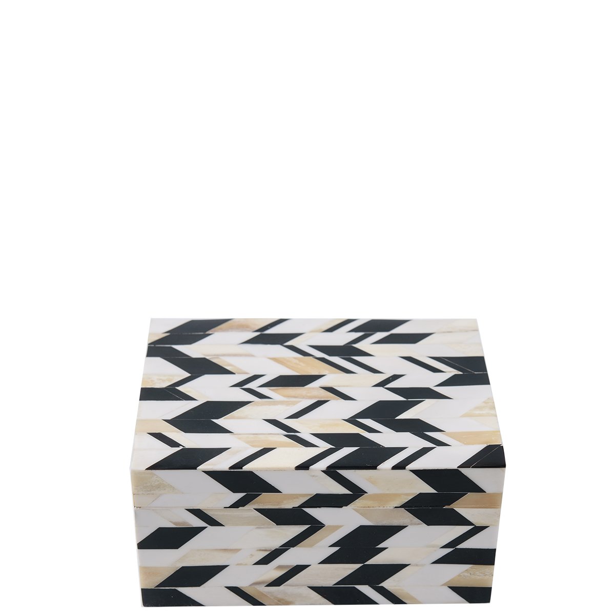Bone Box - New Chevron - Medium - Black / White / Grey