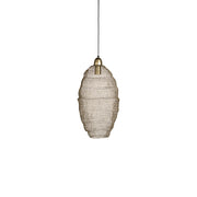 Crochet Lamp - Pod - Medium - Gold